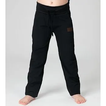 Chlapecké kalhoty Dětské outdoorové kalhoty Drexiss black velikost 128-134