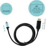 i-tec USB-C DisplayPort Cable Adapter 4K / 60 Hz 200cm C31CBLDP60HZ2M