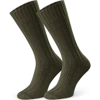 Dámské ponožky Ponožky Steven 085 wełniane Barva: Zelená, Velikost: 41-43