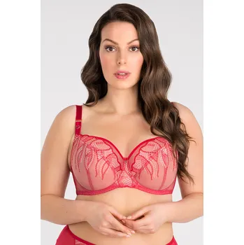 Podprsenka Podprsenka Gorsenia K828 Crazy Heart Barva: Červená, Velikost: 80D