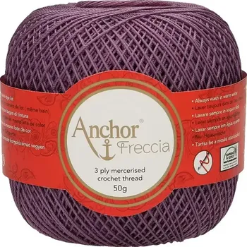 Příze Anchor Freccia 12 - 600 Starofialová (Háčkovací příze Anchor Freccia 12 - 600 Starofialová)