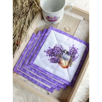 prostírání Podkafíčka - sada 4 kusů - Levandule