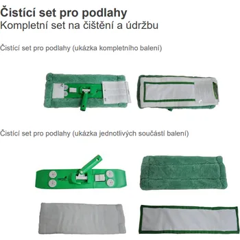 Lak na dřevo Osmo Čistící set pro podlahy