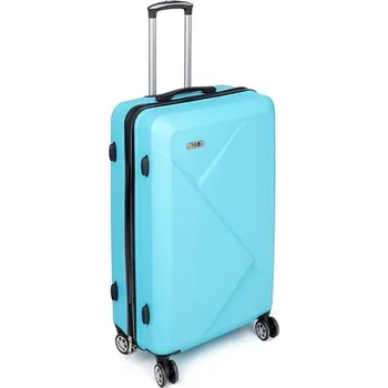 Pretty Up Kufr plastový na kolečkách, velký - 28", světle modrý