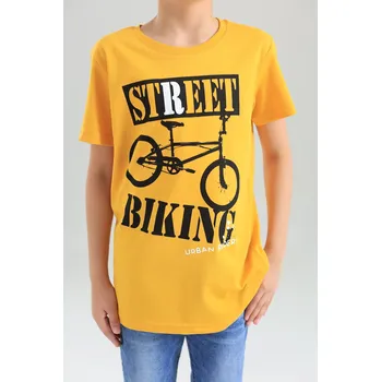 Chlapecké tričko Street - žlutá 140