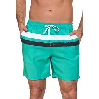 Pánské plavky Pánské plavky Moraj KSZ2600-004 Barva: Zelená, Velikost: 3XL