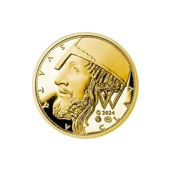 2024 - Proof - Svatováclavské dukáty - 2 dukát Au