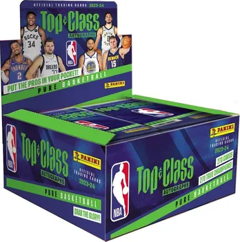 Sběratelská karetní hra Panini Top Class 2023/24 NBA Booster box 24 ks