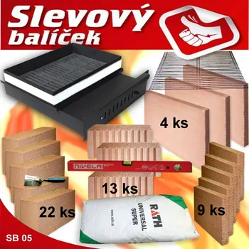 Set na stavbu grilovacího ohniště SB05