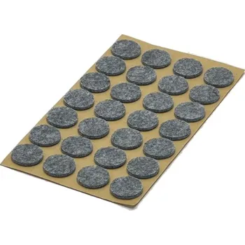 Podložka pod nábytek In-Design Filcové podložky pod nábytek průměr 20 mm - různé barvy Filcové podložky - barva: šedá