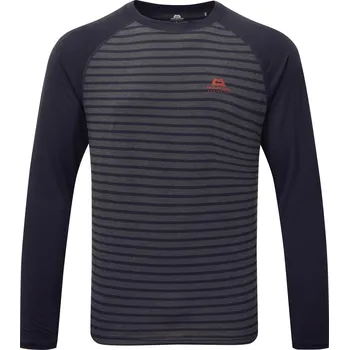 Mountain Equipment Redline LS Tee Men'S Barva: Cosmos stripe/Cosmos, Velikost: S