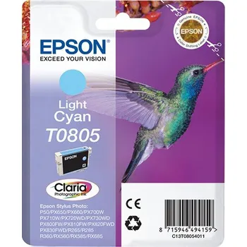 Tisková hlava Epson Hummingbird Singlepack Light Cyan T0805 Claria Photographic Ink