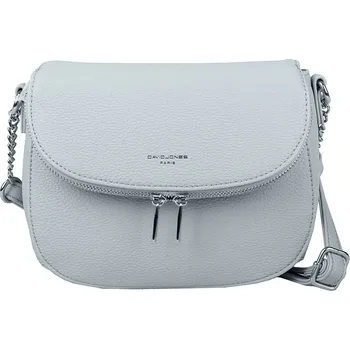 Kabelka Malá šedá crossbody kabelka David Jones 6747-1F