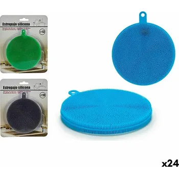 Pračka Falanzo Home výhodná sada Silikonová houbička na nádobí (11,5 x 1,3 x 13 cm) (24 kusů)