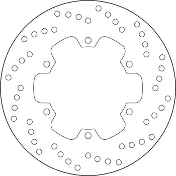 Brzdový kotouč Brzdový kotouč BREMBO Oro Fix - 68B40791 DUCATI Monster 750 1996-2001