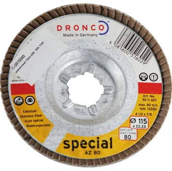 Brusný kotouč Brusivo nezařazené Kotouč lamelový 115mm AZ60 ZIRK. tvarovaný - OS-BR10039