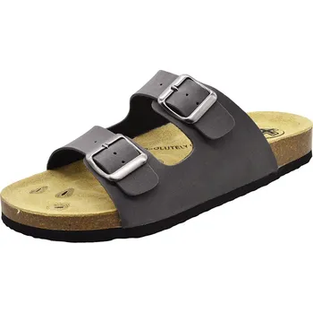 Pánská fitness obuv Pánské zdravotní pantofle MEDILINE S182 - EMMA 402-24 šedá vel. 46