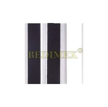 Zip suchý zip 25 mm smyčka samolepící černá celé balení