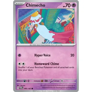 Karetní hra Chimecho 085/167 - Twilight Masquerade Typ karty: Non-Holo