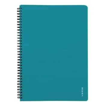 Kroužkový blok VERDE A4, linkovaný - milano, 60 listů