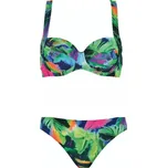 Dámské dvoudílné plavky Naturana 77084 zelená Velikost: 85D