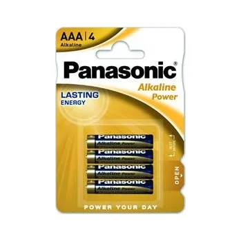 Článková baterie Ansmann Panasonic LR03 Alkaline Power (alkalická; AAA; 1,5V; BL4) 4ks - Blister 12210