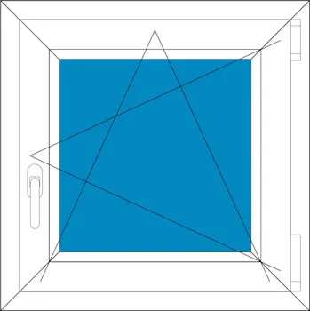 Okno Aluplast Plastové okno 150x160 | otevírací a sklopné | Ideal 8000 | Trojsklo BARVA PROFILU: Dekor - Dekor