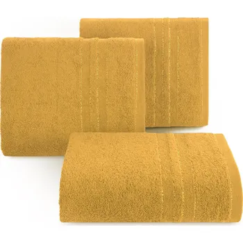 BAVLNĚNÝ RUČNÍK GALA 70X140 CM HOŘČICOVÁ