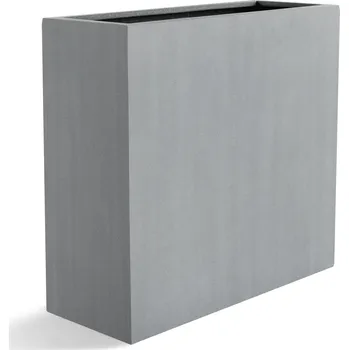Květináč Argento Divider Natural Grey V 64 cm / D 69 cm