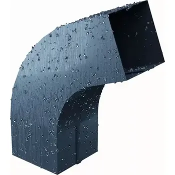 okap SATJAM Niagara Kwadra Koleno 68° 80 RAL 7016 antracit