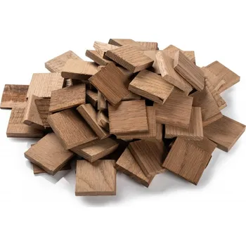 Obklad Drdlík BUJAN - THERMO DUB, broušený povrch, jednotlivé kusy nebo obkladový panel 360 x 360 x 10 a 15 mm (0,1296 m²) - 3D dřevěná mozaika Jednotlivé kusy (0,5 m²)