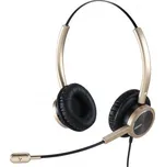 WELL Mairdi MRD-809DG, náhlavka dvouušní, gold 10001418