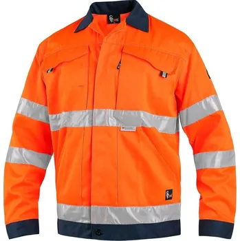 pracovní bunda Blůza CXS NORWICH, výstražná, pánská, oranžovo-modrá Velikost: 58