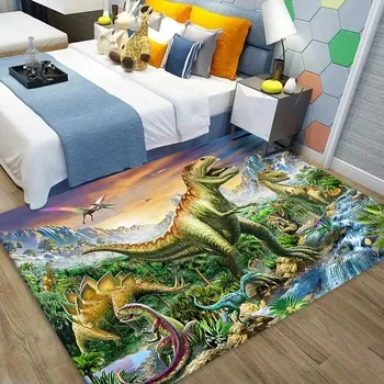 Koberec Dětský koberec dinosaurus do dětského pokoje - 2,40 x 120 cm 16 x 47 palců