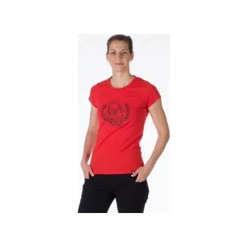 Dámské tričko Northfinder Maude red M; Červená triko