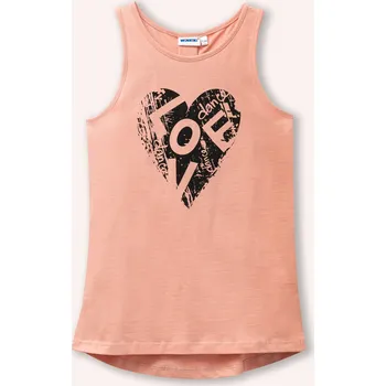 Dívčí tílko Dívčí tílko Love - pudrová 140