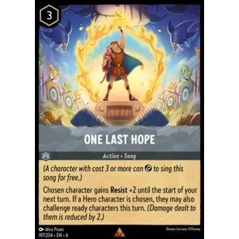 Sběratelská karetní hra URS 197/204 One Last Hope Verze: NORMAL, Stav Produktu: Near Mint