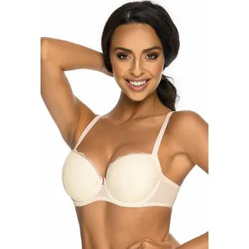 Podprsenka Podprsenka Mat 3206/11 Vanilla - výprodej Barva: Smetanová, Velikost: 65H