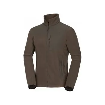 Pánské oblečení Northfinder Maurice tarmac XL; Hnědá mikina + DÁREK DLE VÝBĚRU!