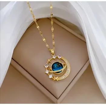 Souprava šperků Řetízek s přívěskem hvězdné nebe (Řetízek s přívěskem )