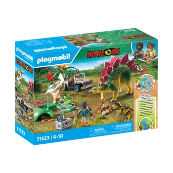 Stavebnice Playmobil Výzkumný tábor s dinosaury PLAYMOBIL® 71523