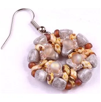 Korálek Náušnice Enoi č. 928 - stavebnice