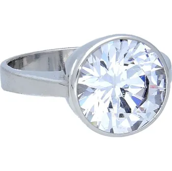 Prsten Goldstore Stříbrný prsten velký zirkon Velikost: 53