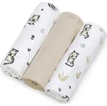 T-TOMI TETRA Cloth Diapers HIGH QUALITY látkové pleny Tigers70x70 cm 3 ks