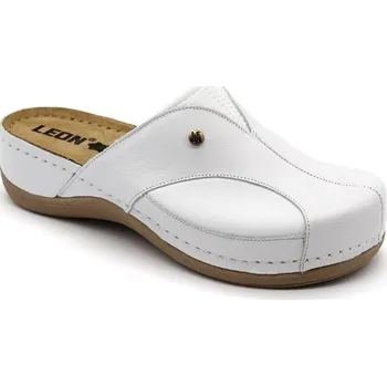 Dámská zdravotní obuv Leon 912 Dámská zdravotní kožená obuv pro Hallux Valgus - Bílá Velikost: 41