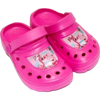 Dívčí sandály CLOG SANDÁLE PEPPA PIG Em 956 malinové Velikost: 30-31