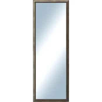Zrcadlo DANTIK - Zarámované zrcadlo - rozměr s rámem cca 50x140 cm z lišty Ferrosa grafit (3141)