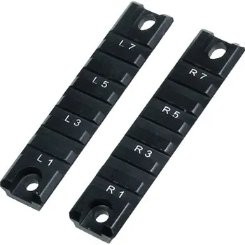 UTG RIS lišty 2ks pro G36 Picatinny 7 slotů