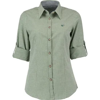 Dámská košile ORBIS - košile dámská khaki zkr.rukáv (2857 54) 34
