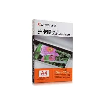 Laminovací fólie Comix Laminovací folie M4125 A4, 100ks